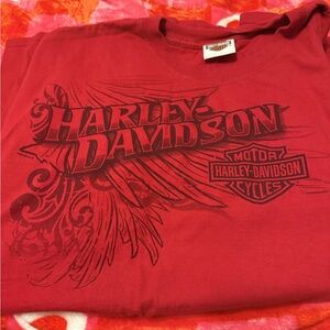 Harley-Davidson Bold Red Short Sleeve Tee